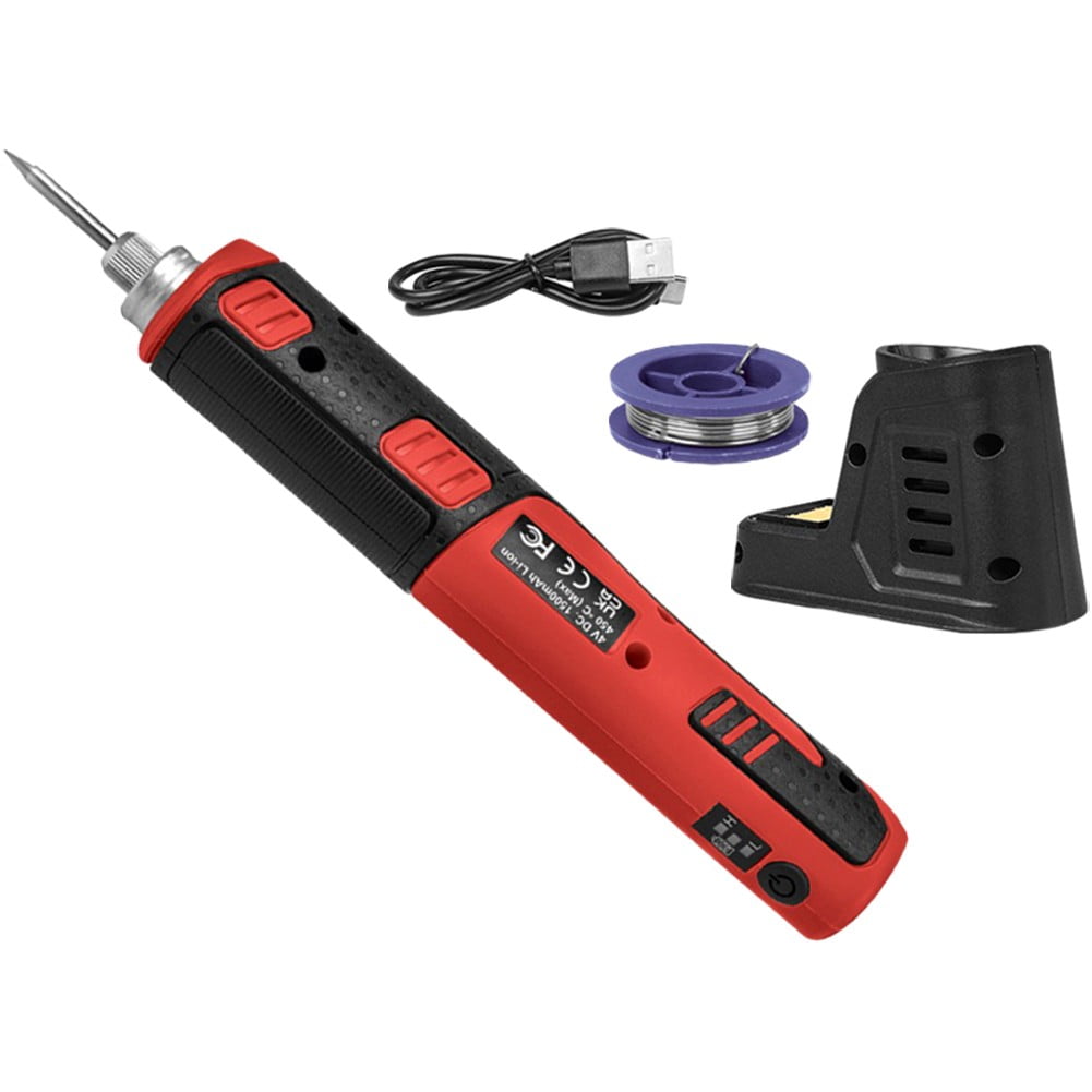 CPAN 1500mAh Electric Soldering Iron Cordless Tin Welder Welding Machine USB Charging