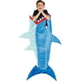 thumbnail image 7 of Silver Lilly Animal Tail Blanket - Plush Animal Sleeping Bag Blanket for Kids (Blue Shark), 7 of 7