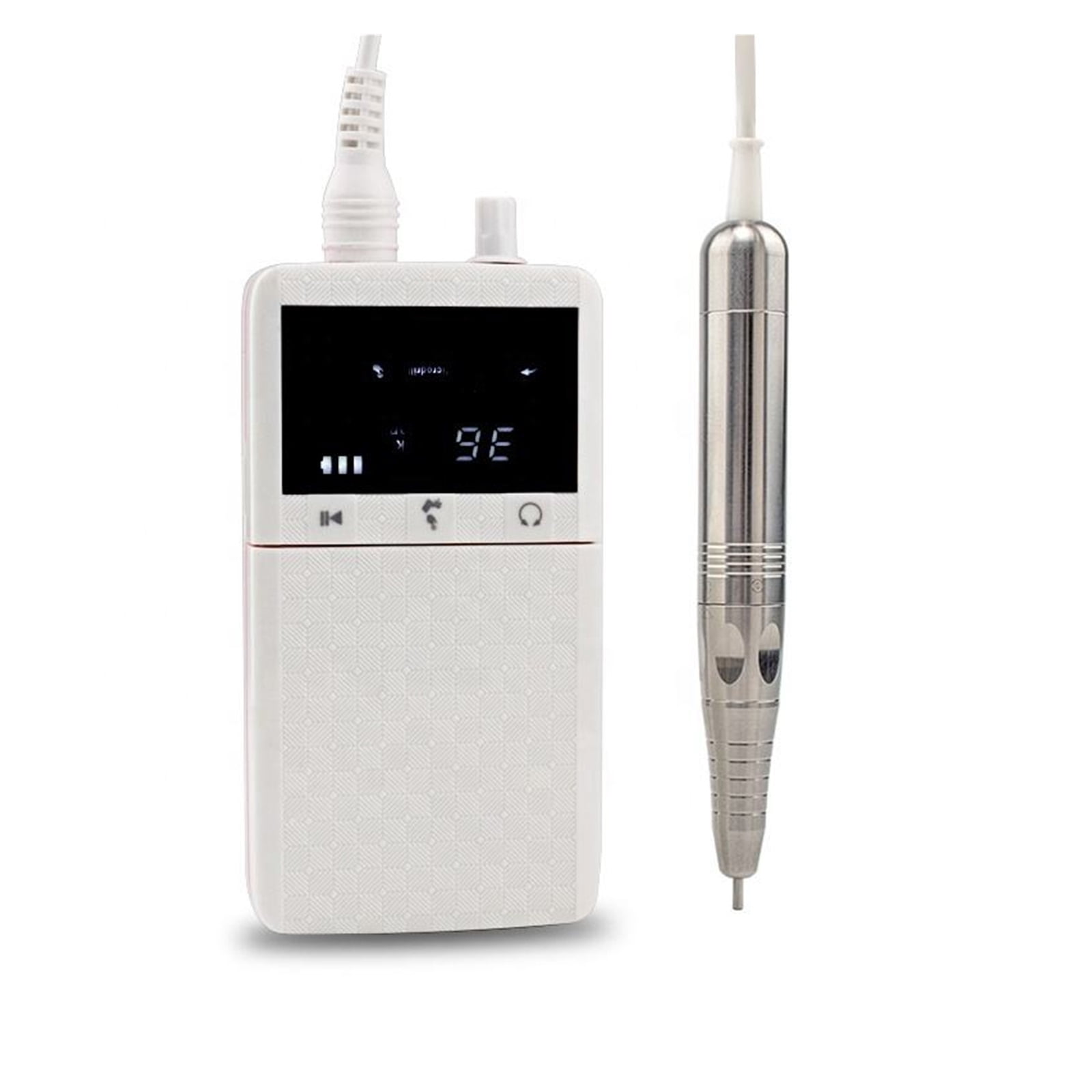 Portable Nail Drill Brushless Nails Accessories Cordless Remove Battery Charging File LCD Salon Profession Electric Sander ,Low Noise