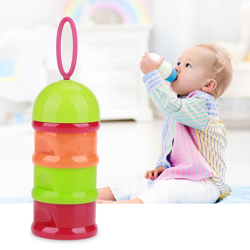 LYUMO Milk Powder Dispenser, Milk Powder Container,3 Layers Portable