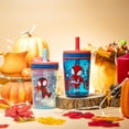 thumbnail image 6 of Zak Designs 15oz Marvel Spider-Man Kelso Travel Straw Tumbler Plastic and Silicone with Leak-Proof Straw Valve for Kids, 2pcs Set, Spidey and His Amazing Friends, 6 of 9