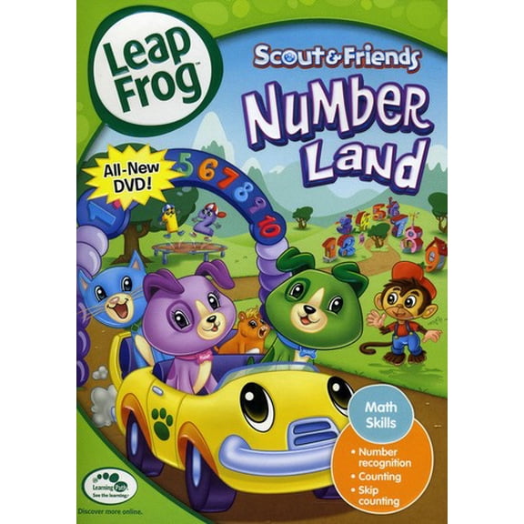 Leap Frog: Scout & Friends: Number Land (DVD), Lions Gate, Animation