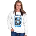 thumbnail image 3 of Brooklyn New York East River Graffiti Unisex Plus Fleece Graphic Sweatshirt Brisco Brands 3X, 3 of 6