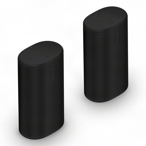 Sonos Play Portable Bluetooth Speakers - Pair (Black)