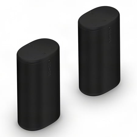 Sonos Play Portable Bluetooth Speakers - Pair (Black)