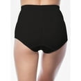 thumbnail image 4 of Barbra Women's Panties Travel Pocket Girdle Brief Small to Plus Size 2 Pack, 4 of 9