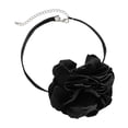 thumbnail image 3 of Flor Gargantilla Collar Flor Collar Estilo Retro Moda Vestido Joyería Mujer negro Jinwen gargantilla collar, 3 of 8