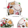 thumbnail image 6 of Kll Christmas Gingerbread Cookies Winter Fall Beanie Knit Hats For Men & Women - Warm & Soft Stylish Toboggan Caps For Cold Weather, 6 of 9
