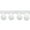 White, variant on Expo Int'l 10 yards of 5/8" Lo lita Pom Pom Fringe Trim