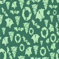 thumbnail image 1 of Ahgly Company Tapis d'Intérieur Lavable en Machine Carré Vert Algue, 8 Pieds Carré, 1 of 7