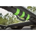 thumbnail image 3 of Rugged Ridge by RealTruck Ultimate Grab Handles for Wrangler/Gladiator | Green | 13505.05 | Compatible with 1955-2024 Jeep CJ/Wrangler; 2020-2024 Jeep Gladiator, 3 of 10