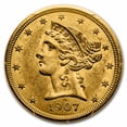 thumbnail image 2 of $5 Liberty Gold Half Eagle MS-62 PCGS, 2 of 3