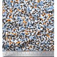 thumbnail image 3 of Soimoi polyester Crepe Fabric Multicolor Camouflage Print Fabric by Yard 42 Inch Wide, 3 of 3
