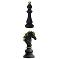 thumbnail image 1 of 2x Juegos de de ajedrez internacionales Escultura Adorno Estatua, 1 of 9