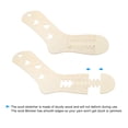 thumbnail image 4 of Unique Bargains Sock Blocker, 2 Pair Adjustable Socks Blocker Wood Stretcher Large Small Funny for Knitting Crochet, 4 of 5