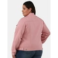 thumbnail image 5 of Time and Tru Women's and Women's Plus Denim Jacket, Sizes XS-4X, 5 of 5