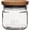 4-Cup, variant on Ball Stack & Store Glass Mason Jars with Wooden Lid, 15.6-Cup (Pack of 2)