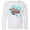 AA-White, variant on Inktastic Pompano Beach, Florida Swimming Sea Turtle with Bubbles Long Sleeve Youth T-Shirt