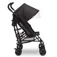 thumbnail image 3 of Jeep PowerGlyde Plus Stroller by Delta Children - Lightweight Travel Stroller with Smoothest Ride, Aluminum Frame, 4-Position Recline, Extra Large Storage Basket, Black, 3 of 5