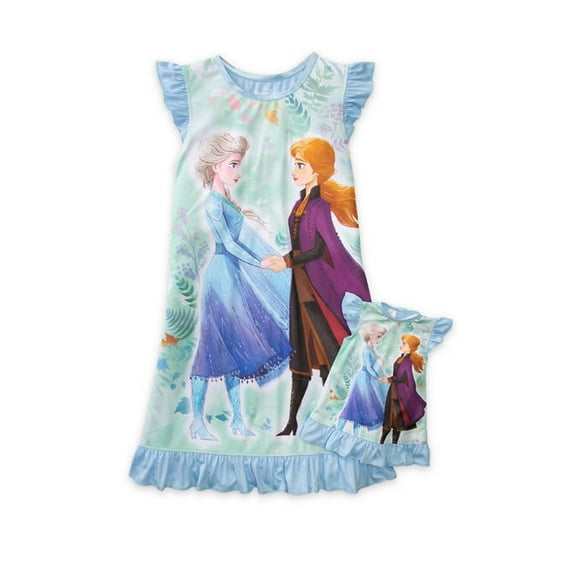 Matching Girl And Doll Nightgown Set