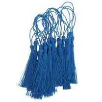 Yongwei 20pcs Handmade Tassels for Crafts - Sky Blue