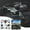 38#Black, variant on Brushless Motor Drone 1080P Camera, 2.4G WiFi FPV RC Quadcopter with Follow Me, Altitude Hold, Obstacle Avoidance, Ideal for Outdoor Activities, High-Speed Rotation, 360° Flip, Easy to Fly