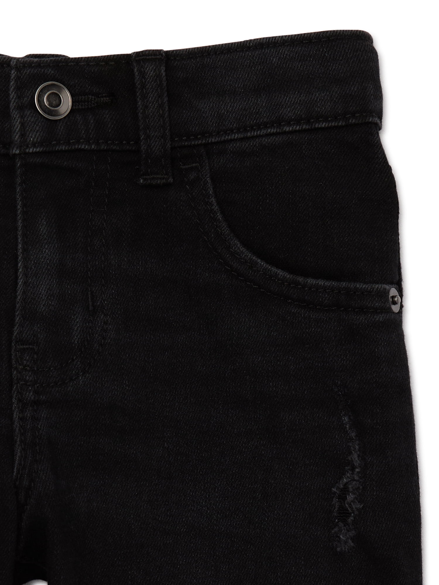 Wonder Nation Boys Distressed Denim Shorts, Sizes 4-18 & Husky