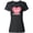 AB-Black, variant on Inktastic World's Best Mom in Pink Heart with Flowers Women's T-Shirt