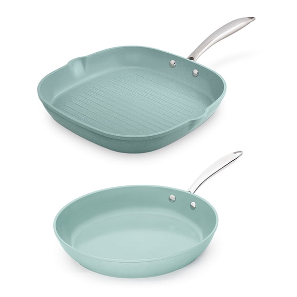 Paquete Sartén grill Y Sartén JADE COOK NUEVA generacion 24 CM