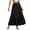 Black, variant on Ediodpoh Womens Skirt Comfortable Daily Wear A Line Boho Long Skirt High Waist Elastic Drawstring for Spring Summer and Fall Casual Maxi Skirts Black XXL
