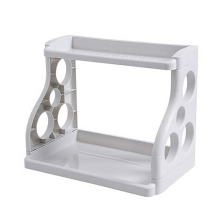 

NUOH Double Layer Multifunctional Kitchen Seasoning Knife Storage Rack Shelf Holder