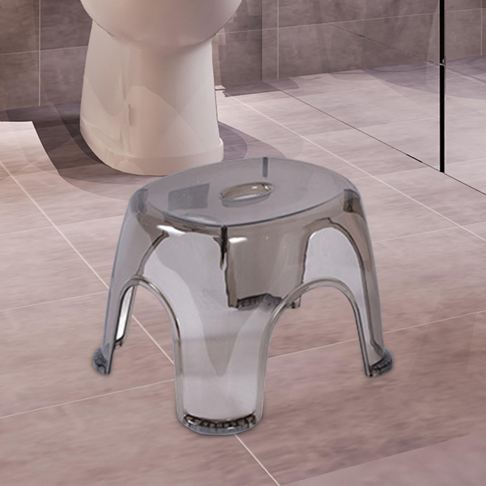 Tabouret De Toilette En Bambou, Étanche, Antidérapant, Siège De