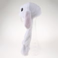 thumbnail image 3 of Mujeres Niñas Cálido Oreja De Conejo Sombrero De Salto Móvil Gorro De Felpa Blanco2 Hugo Oreja mover sombrero, 3 of 10