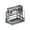 B, variant on Bwomeauty Kitchen Gadgets, 1PC Kitchen Knife Hold Storage Integrated Punch-Free Thickened Knife Hold Pot Lid Chopsticks Three-In-One Carbon Steel, Birthday Gifts