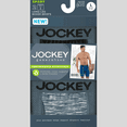 thumbnail image 4 of Jockey Generation Men's Performance Microfiber Sport 2pk Long Leg Boxer Briefs - Blue/Black, Small, 4 of 4