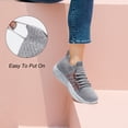 thumbnail image 3 of HARVEST LAND Women's Walking Shoes Breathable Slip on Athletic Tennis Sneakers, 3 of 9