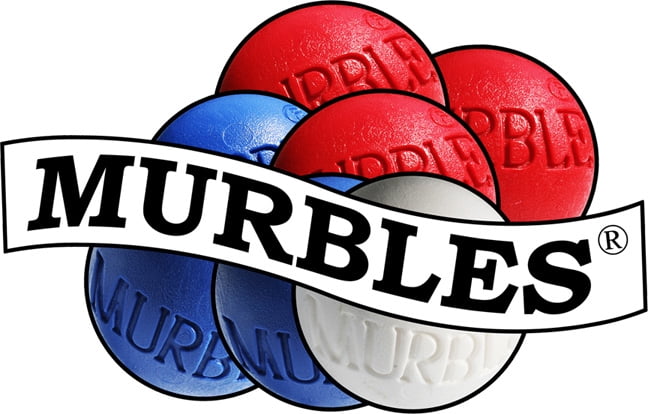 The Murbles Outdoor Game 2 Player Set - Red, White, Blue