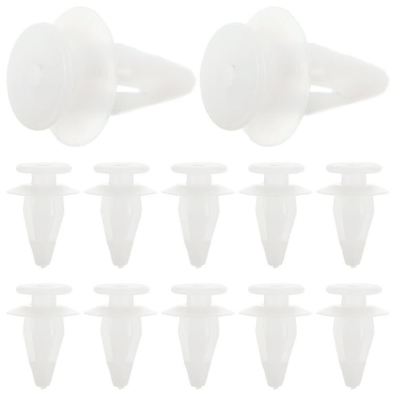 OUNONA  50 Pcs Door Panel Clips Car Retainer Auto Fasteners Planner Cars White