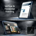 thumbnail image 7 of JETech Rotating Case for iPad (A16) 11th/10th Generation (2025/2022) with Pencil Holder, 360 Degree Rotation Protective Stand Cover Clear Back, Auto Wake/Sleep (Navy), 7 of 7