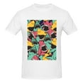 thumbnail image 4 of Bingfone Angry Shark Pattern Men'S Loose Fit Short-Sleeve Pocket T-Shirt, 4 of 7