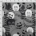 thumbnail image 4 of oneOone Cotton Poplin Twill Gray Fabric Halloween Quilting Supplies Print Sewing Fabric By The Yard 56 Inch Wide, 4 of 4