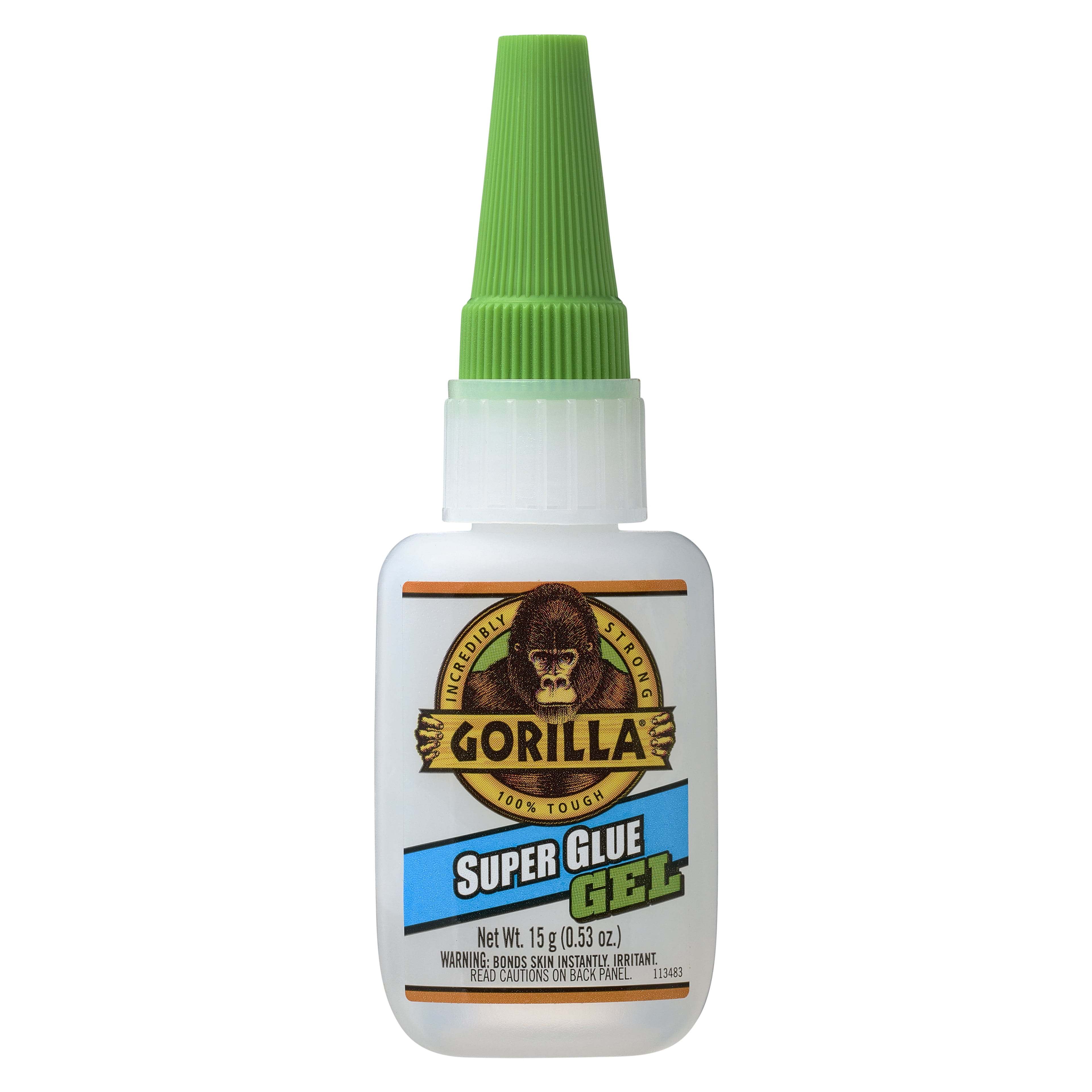 Gorilla Super Glue Gel, 15g, 8 Pack