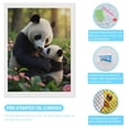 thumbnail image 3 of Diamond Art Kits for Adults - Panda Family Love Forest Blossoms 5d Diamond Painting for Adults, Diamond Art for Adults Beginners, Frameless Diamond Painting Kits for Adults for Home Wall Decor, 3 of 7