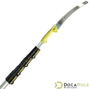 DocaPole 7-30 Foot Pole Pruning Saw // DocaPole Extension Pole   GoSaw Attachment // Use on Pole or By Hand // Long Extension Pole Saw // Telescopic Tree Pruner Pole // Extendable Limb Saw and Trimmer