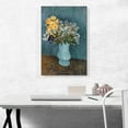 thumbnail image 2 of ARTCANVAS Vase of Flowers 1887 Canvas Art Print by Vincent Van Gogh - Size: 26" x 18" (0.75" Deep), 2 of 9