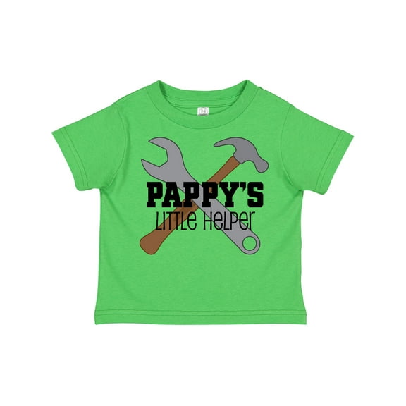 Inktastic Pappy's Little Helper Grandchild Boys Toddler T-Shirt