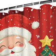thumbnail image 3 of Merry Christmas Shower Curtain,Welcome Christmas Snowflake Bathroom Curtain Elegant Bathroom Curtains for Campus Bathroom Decor Christmas, 3 of 5