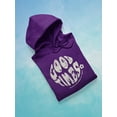 thumbnail image 3 of 70S Retro Good Times Badge Hoodie Women -Image by Shutterstock, Female 3X-Large, 3 of 4