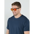 thumbnail image 6 of Panama Jack x Foster Grant Black Square Men's Polarized Sunglasses, 6 of 6