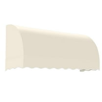 Awntech 6.375 ft Savannah Fixed Awning Acrylic Fabric, Linen